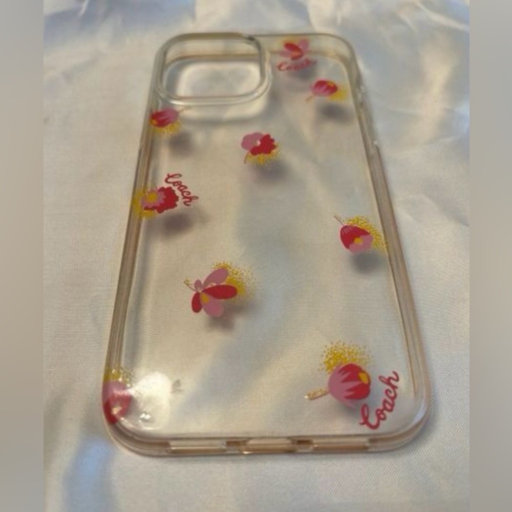 🍀Coach iphone 15 pro max case